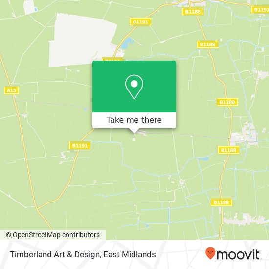 Timberland Art & Design map