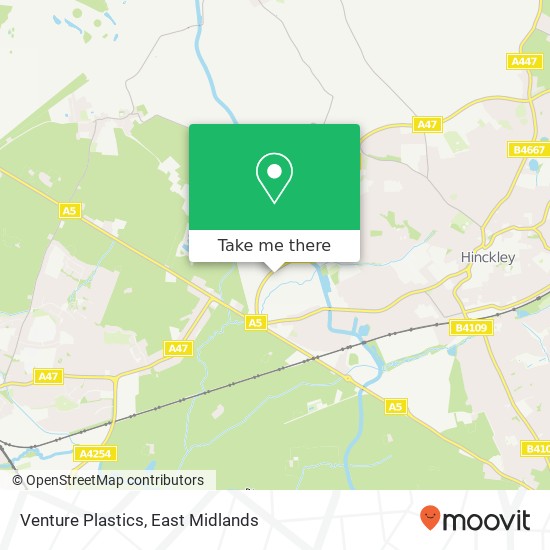 Venture Plastics map