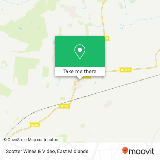 Scotter Wines & Video map