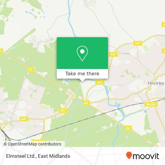 Elmsteel Ltd. map