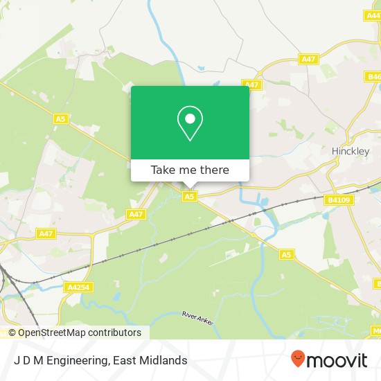 J D M Engineering map