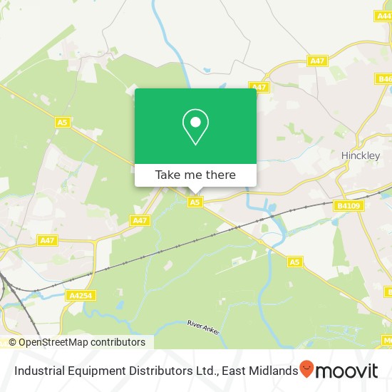 Industrial Equipment Distributors Ltd. map