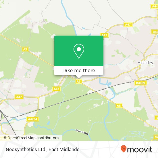 Geosynthetics Ltd. map