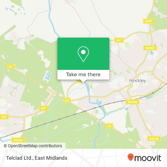 Telclad Ltd. map