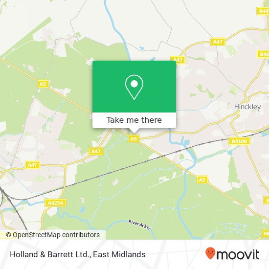 Holland & Barrett Ltd. map