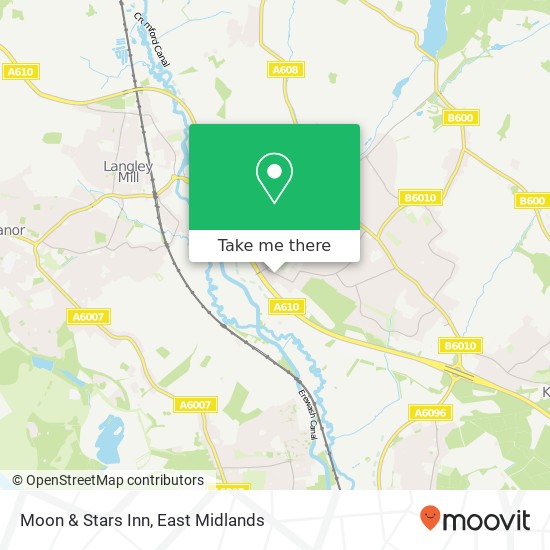 Moon & Stars Inn map