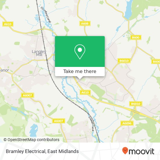 Bramley Electrical map