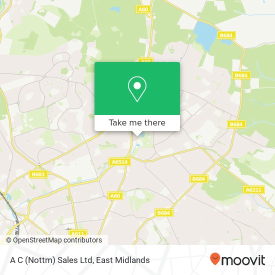 A C (Nottm) Sales Ltd map
