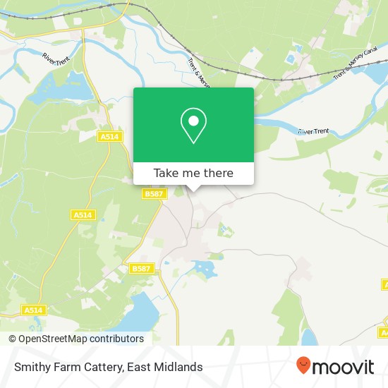 Smithy Farm Cattery map