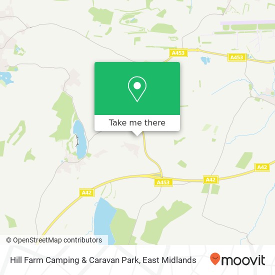 Hill Farm Camping & Caravan Park map