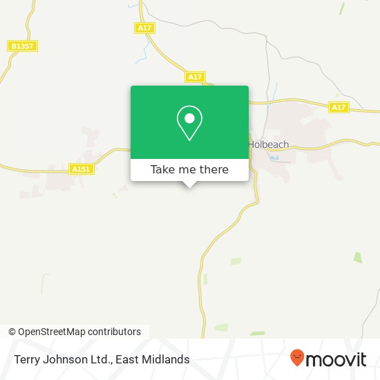 Terry Johnson Ltd. map