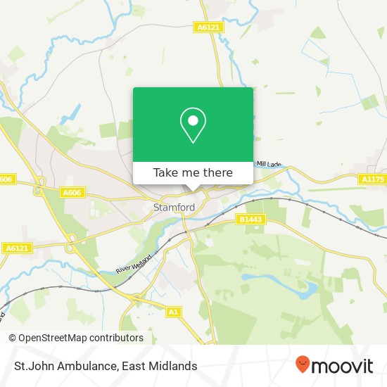 St.John Ambulance map