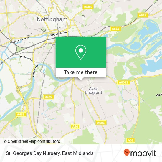 St. Georges Day Nursery map