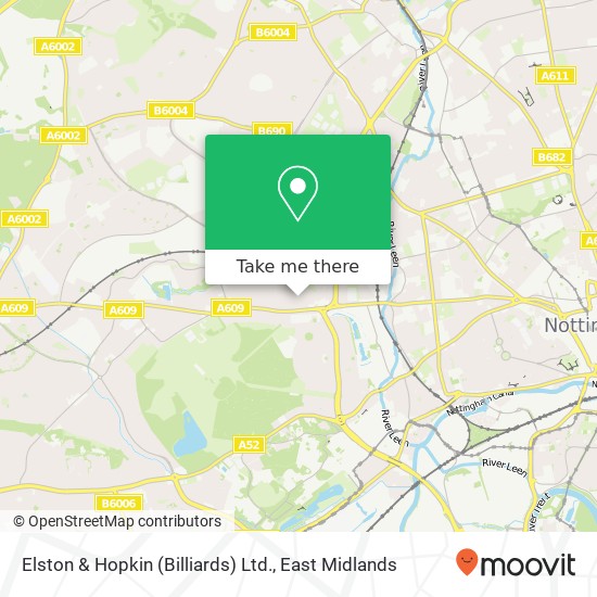 Elston & Hopkin (Billiards) Ltd. map