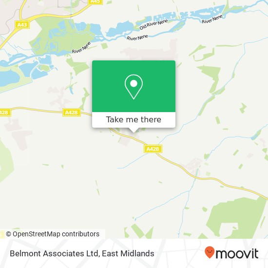 Belmont Associates Ltd map