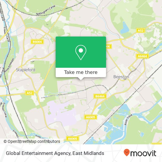 Global Entertainment Agency map