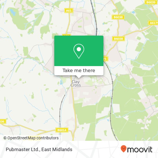 Pubmaster Ltd. map
