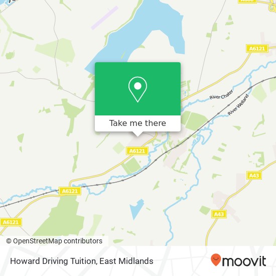 Howard Driving Tuition map
