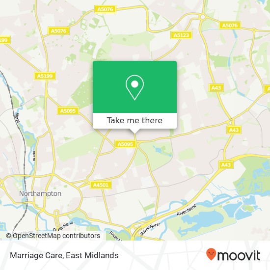 Marriage Care map