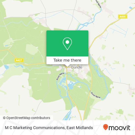 M C Marketing Communications map