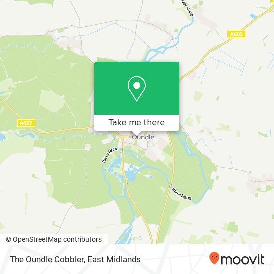 The Oundle Cobbler map