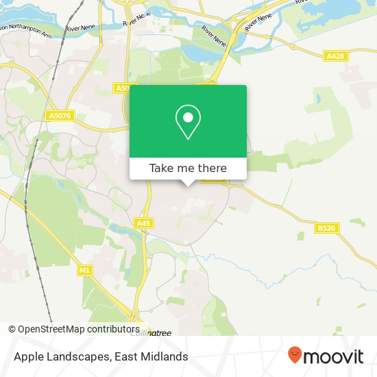 Apple Landscapes map