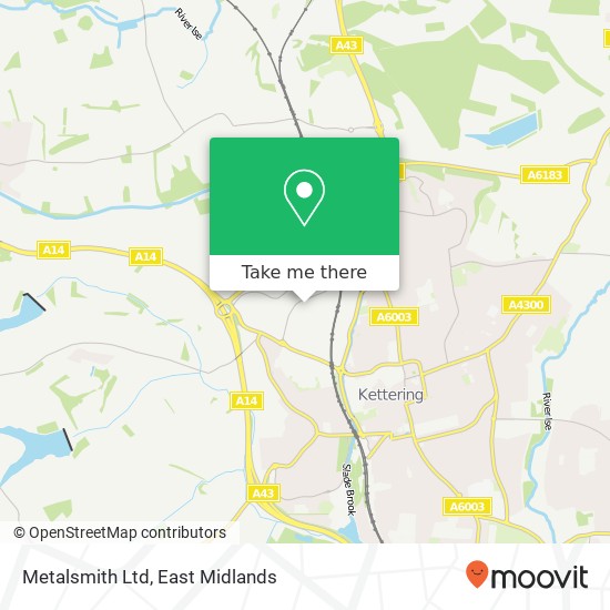 Metalsmith Ltd map