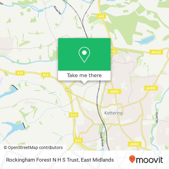 Rockingham Forest N H S Trust map