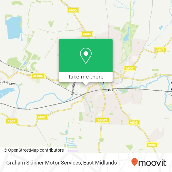 Graham Skinner Motor Services map