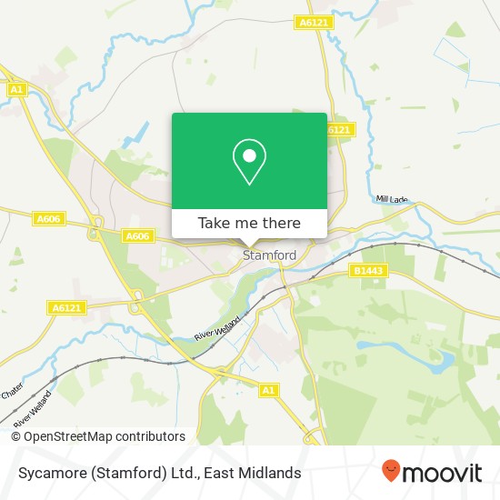 Sycamore (Stamford) Ltd. map