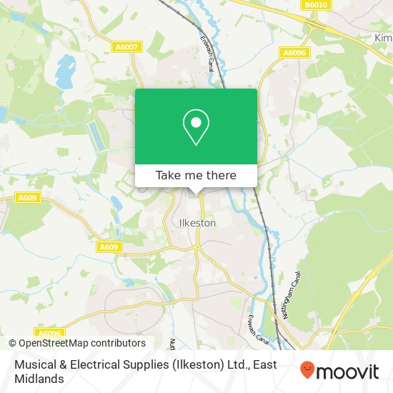 Musical & Electrical Supplies (Ilkeston) Ltd. map