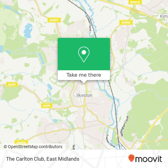 The Carlton Club map