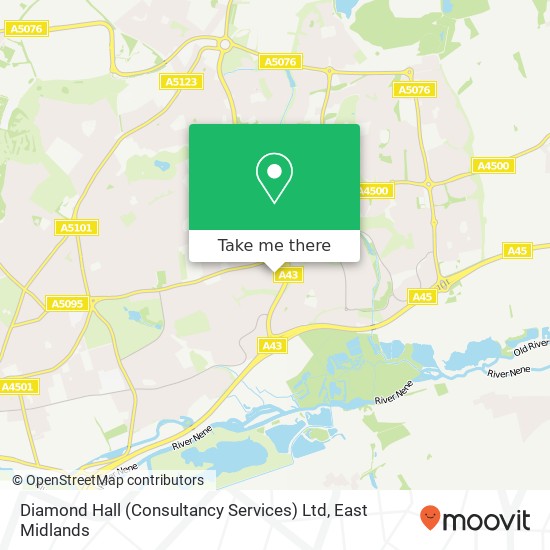 Diamond Hall (Consultancy Services) Ltd map