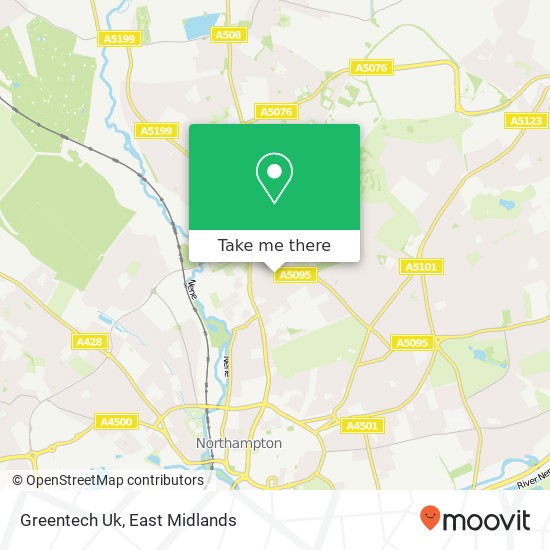 Greentech Uk map