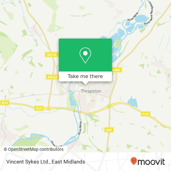 Vincent Sykes Ltd. map