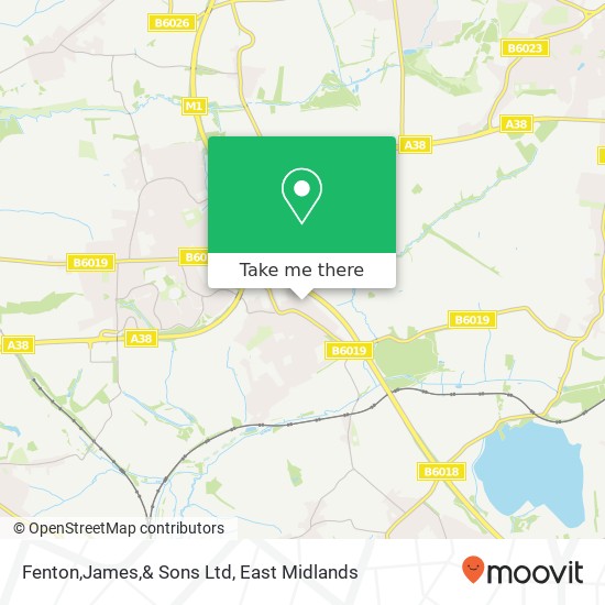 Fenton,James,& Sons Ltd map
