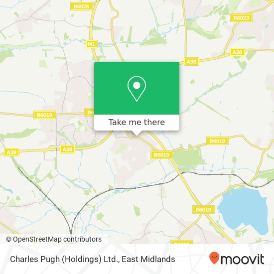 Charles Pugh (Holdings) Ltd. map