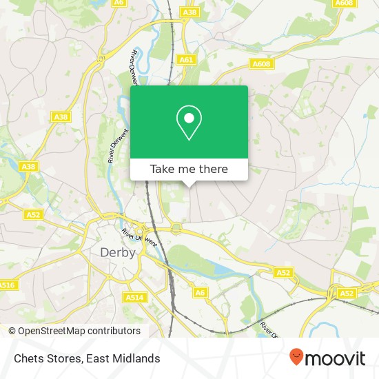 Chets Stores map