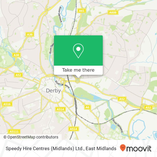 Speedy Hire Centres (Midlands) Ltd. map