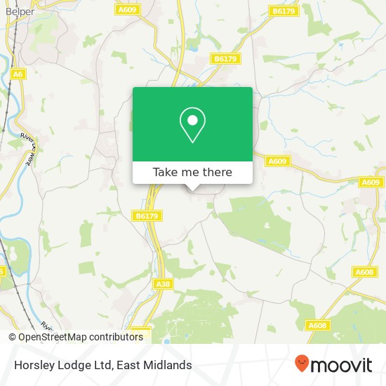 Horsley Lodge Ltd map