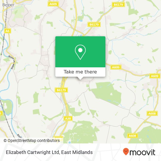 Elizabeth Cartwright Ltd map