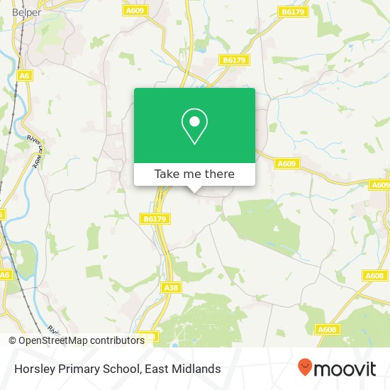 Horsley Primary School map