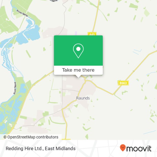 Redding Hire Ltd. map