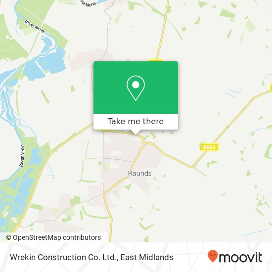 Wrekin Construction Co. Ltd. map