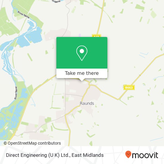 Direct Engineering (U K) Ltd. map