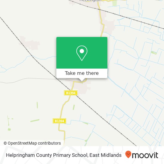 Helpringham County Primary School map