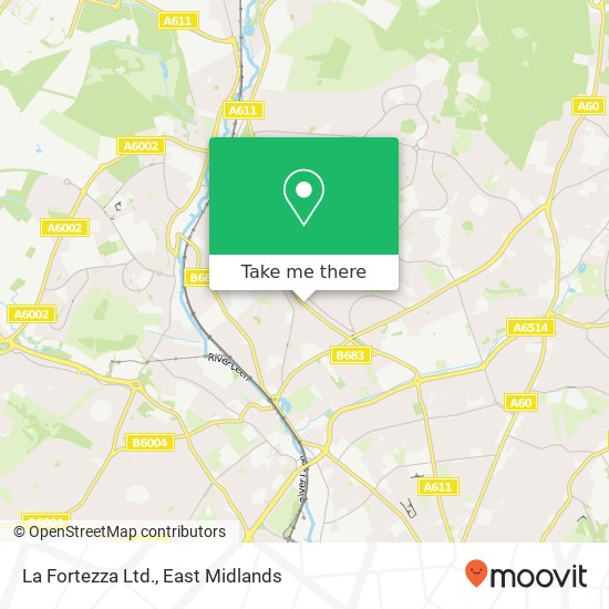 La Fortezza Ltd. map