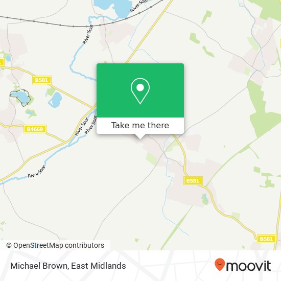 Michael Brown map