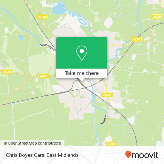 Chris Boyes Cars map