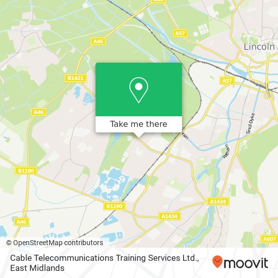 Cable Telecommunications Training Services Ltd. map